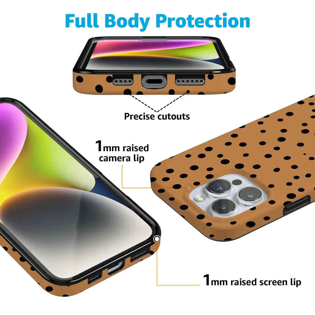 Spot On | Dotted Animal Print Case iPhone Case get.casely