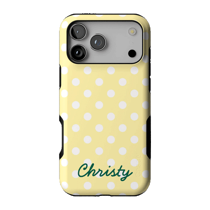 Spotted in SoHo | Yellow Polka Dot Case