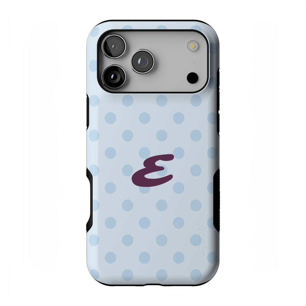 Spotted in SoHo | Light Blue Polka Dot Case