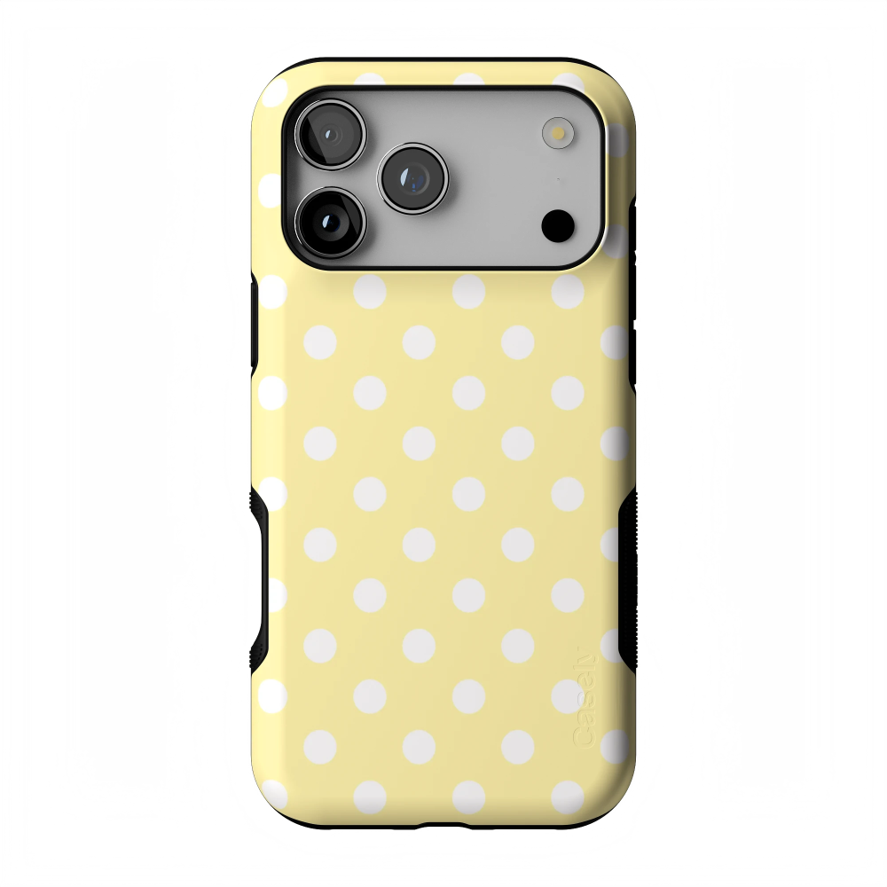 Spotted in SoHo | Yellow Polka Dot Case