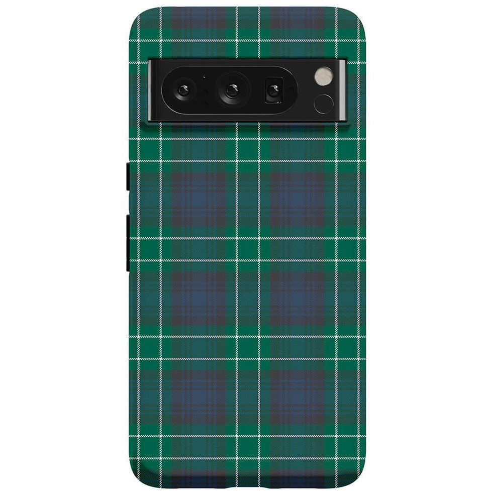 Dark Plaid | Kitty and Vibe Holiday Case Phone Case Casetry Essential Google Pixel 8 Pro