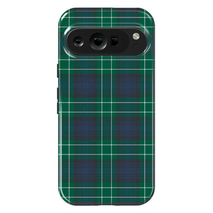 Dark Plaid | Kitty and Vibe Holiday Case Phone Case Casetry Essential Google Pixel 9 Pro