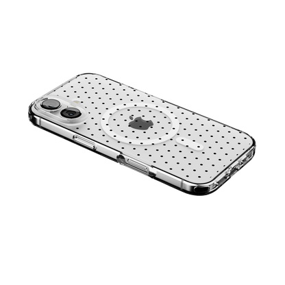 On the Dot | Black Polka Dot Case