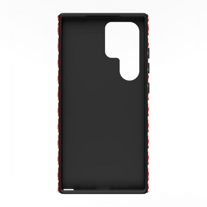 Scarlet Stitch | Red Houndstooth Case