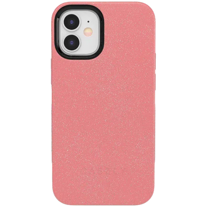 Starfish Wishes | Coral Pink Shimmer Case iPhone Case get.casely Bold + MagSafe® iPhone 12