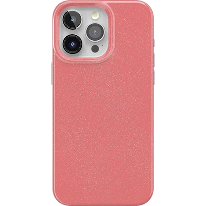 Starfish Wishes | Coral Pink Shimmer Case iPhone Case get.casely Classic + MagSafe® iPhone 15 Pro Max