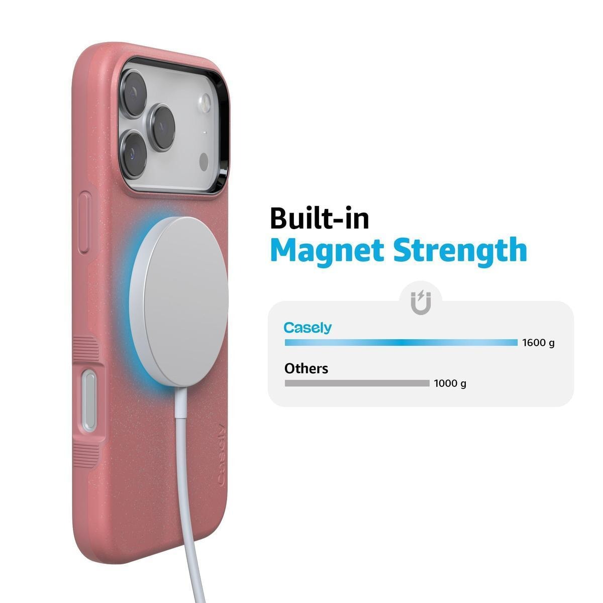 Starfish Wishes | Coral Pink Shimmer Case iPhone Case get.casely
