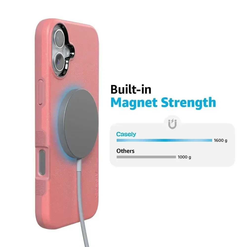 Starfish Wishes | Coral Pink Shimmer Case iPhone Case get.casely