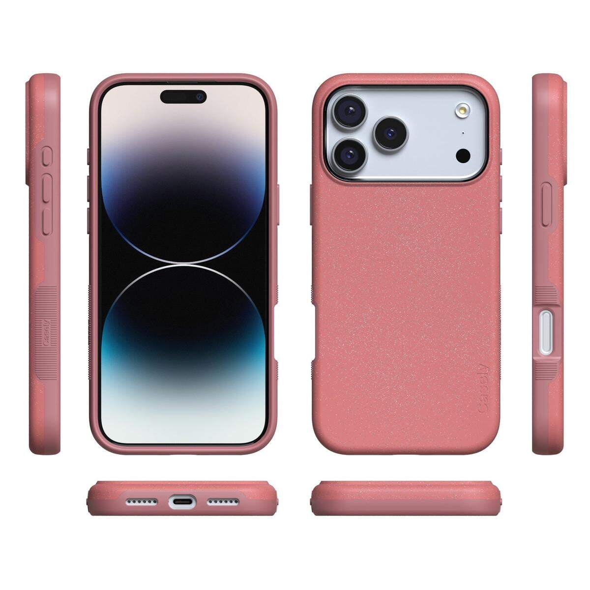 Starfish Wishes | Coral Pink Shimmer Case iPhone Case get.casely