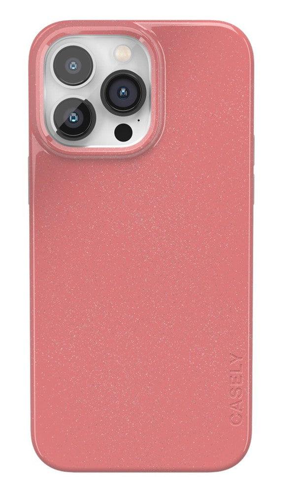 Starfish Wishes | Coral Pink Shimmer Case iPhone Case get.casely