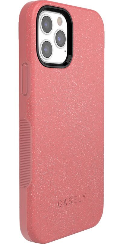 Starfish Wishes | Coral Pink Shimmer Case iPhone Case get.casely