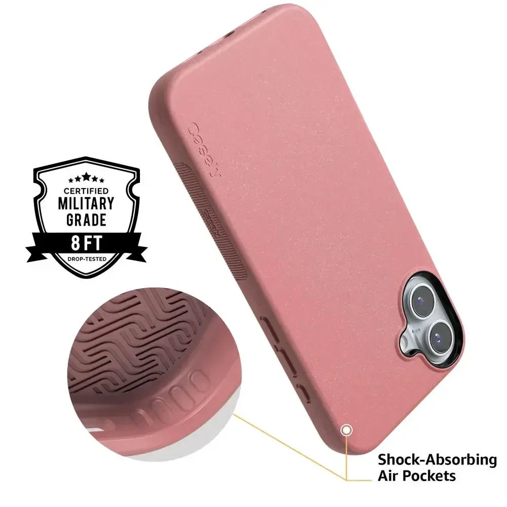 Starfish Wishes | Coral Pink Shimmer Case iPhone Case get.casely