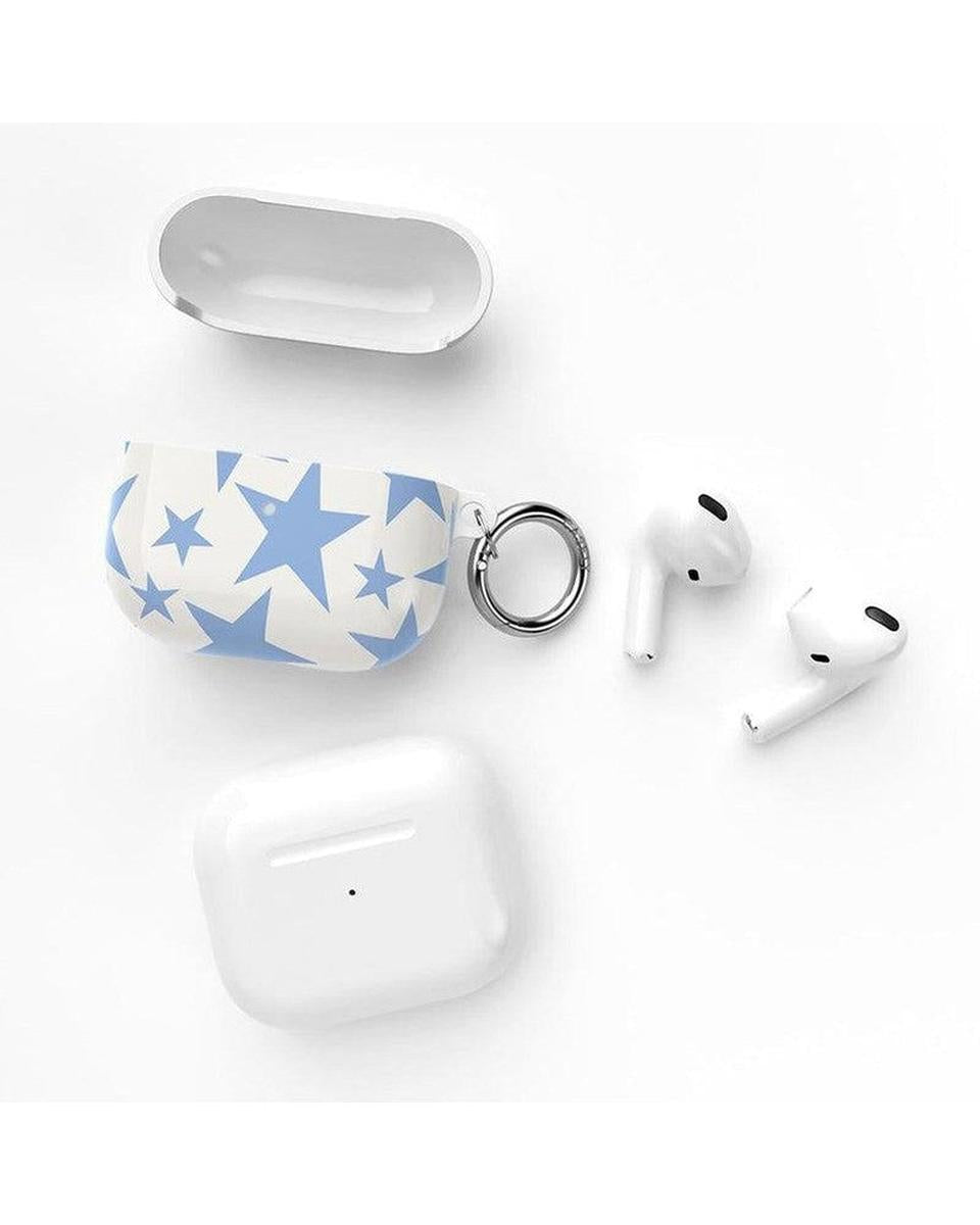 Stars Align | Blue & White Stars AirPods Case AirPods Case get.casely