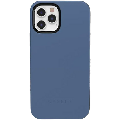 Steel Blue on Nude | Ultra-Protective Bold Case iPhone Case get.casely Bold iPhone 12 Pro Max