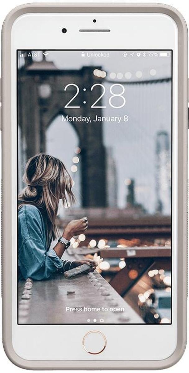 Steel Blue on Nude | Ultra-Protective Bold Case iPhone Case get.casely