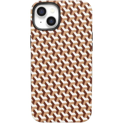 Step It Up | Abstract Geo Case iPhone Case get.casely Bold + MagSafe® iPhone 14 Plus