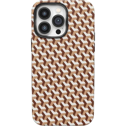 Step It Up | Abstract Geo Case iPhone Case get.casely Bold + MagSafe® iPhone 14 Pro Max