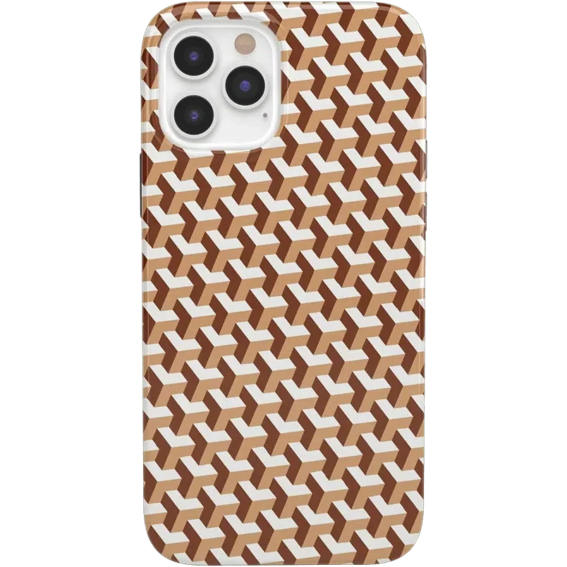 Step It Up | Abstract Geo Case iPhone Case get.casely Classic iPhone 12 Pro Max