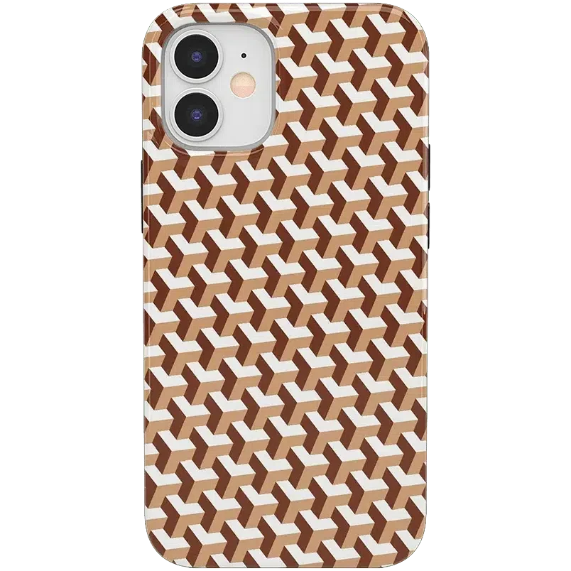Step It Up | Abstract Geo Case iPhone Case get.casely Classic iPhone 12