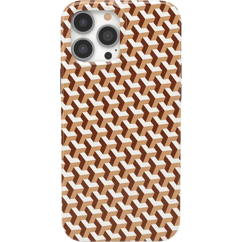 Step It Up | Abstract Geo Case iPhone Case get.casely Classic + MagSafe® iPhone 13 Pro Max