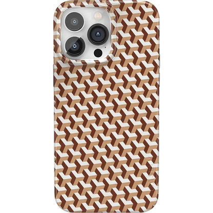 Step It Up | Abstract Geo Case iPhone Case get.casely Classic + MagSafe® iPhone 14 Pro Max