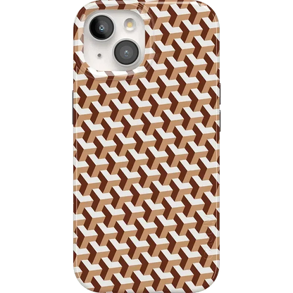 Step It Up | Abstract Geo Case iPhone Case get.casely Classic + MagSafe® iPhone 15 Plus