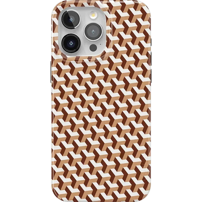 Step It Up | Abstract Geo Case iPhone Case get.casely Classic + MagSafe® iPhone 15 Pro Max
