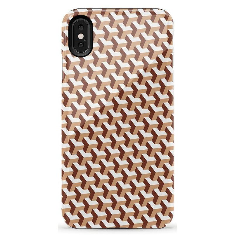 Step It Up | Abstract Geo Case iPhone Case get.casely Essential iPhone XS Max