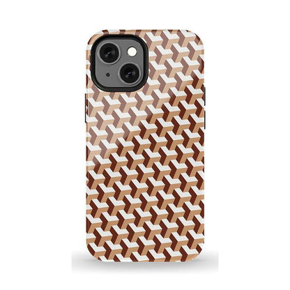 Step It Up | Abstract Geo Case iPhone Case get.casely Essential + MagSafe® iPhone 13 Mini