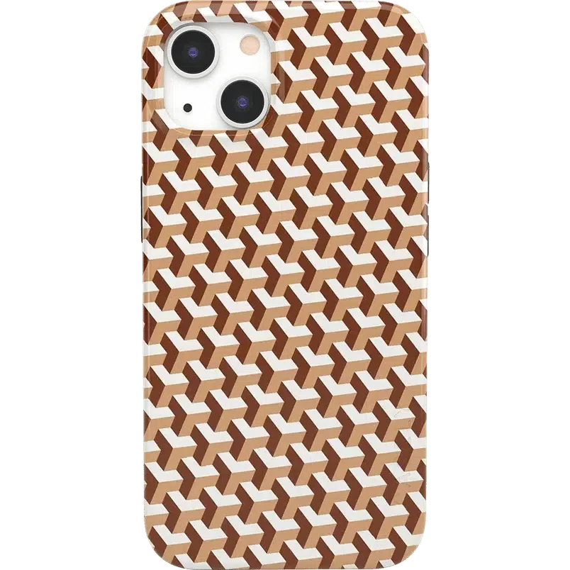 Step It Up | Abstract Geo Case iPhone Case get.casely Classic iPhone 13 Mini
