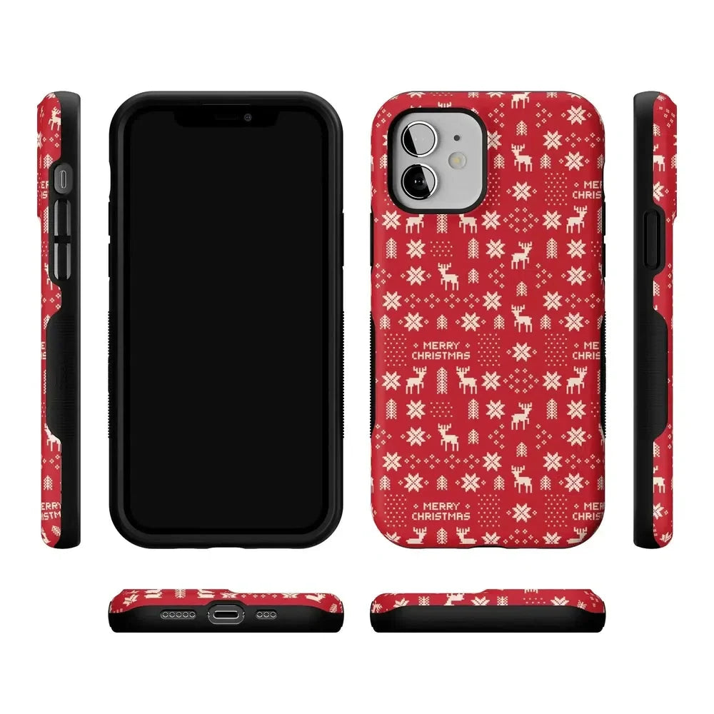 Stocking Stuffer | Christmas Knit Case Phone Case Casetry