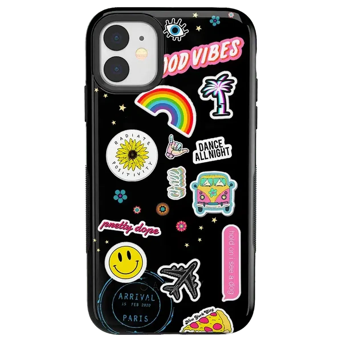 Stuck on U | Festival Sticker Floral Case iPhone Case get.casely Bold iPhone 12 Mini
