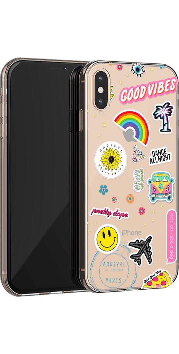 Stuck on U | Festival Sticker Floral Case iPhone Case get.casely