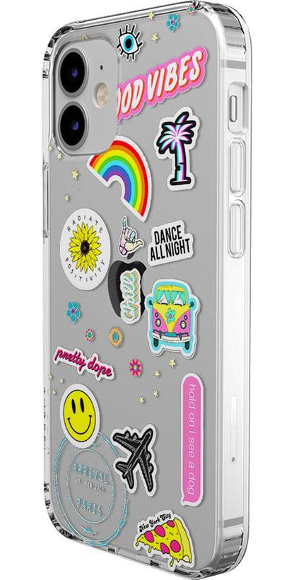 Stuck on U | Festival Sticker Floral Case iPhone Case get.casely