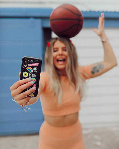 Stuck on U | Festival Sticker Floral Case iPhone Case get.casely