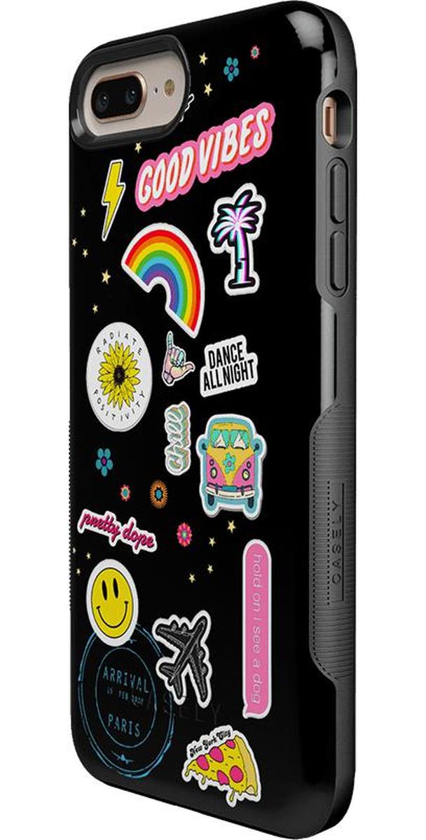 Stuck on U | Festival Sticker Floral Case iPhone Case get.casely