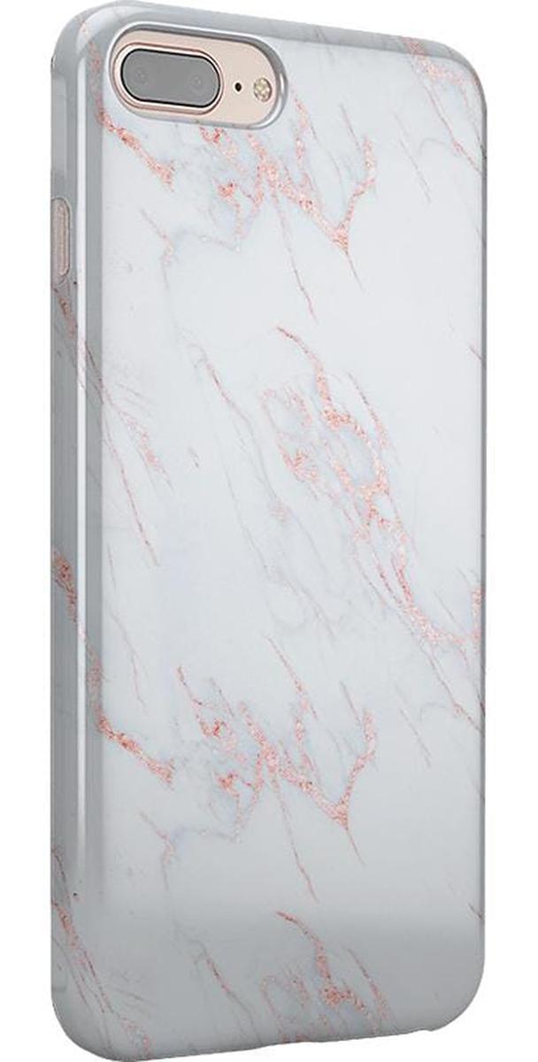Subtle Blush | White and Pink Marble Case iPhone Case get.casely