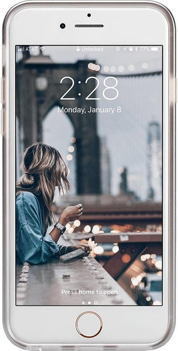 Subtle Blush | White and Pink Marble Case iPhone Case get.casely