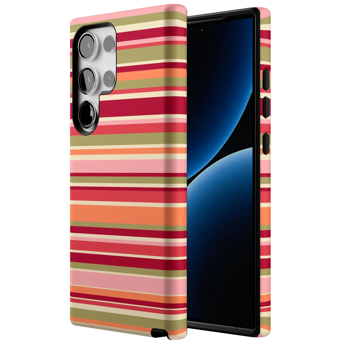 Citrus Stripes | Poolside Print Case