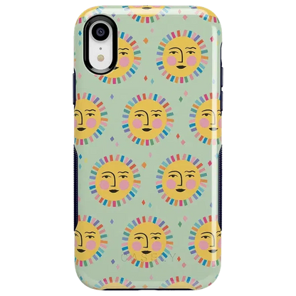 Sunny Days | Sun Patterned Case iPhone Case CASELY Bold iPhone XR