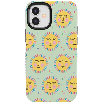Sunny Days | Sun Patterned Case iPhone Case CASELY Bold + MagSafe® iPhone 12