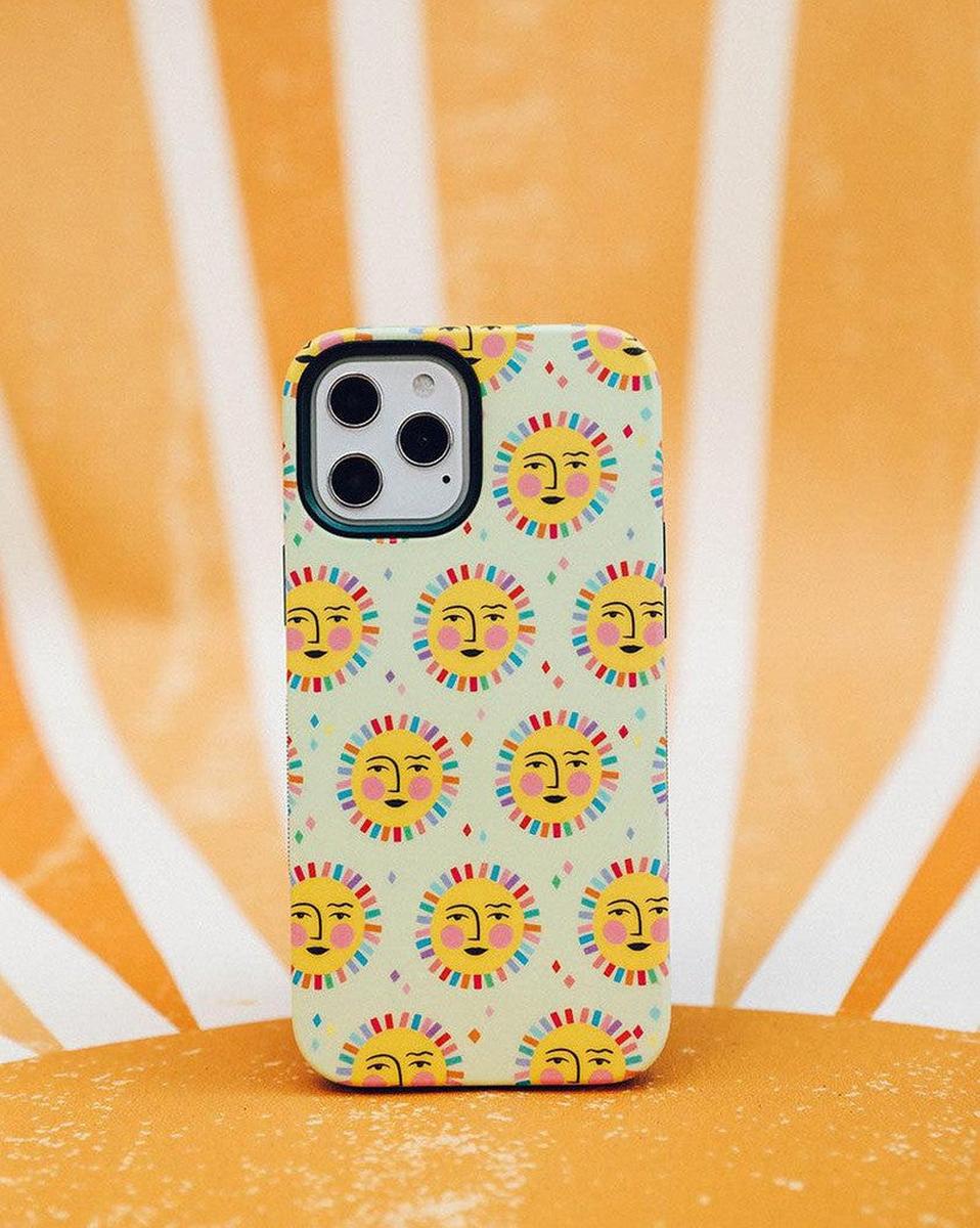 Sunny Days | Sun Patterned Case iPhone Case CASELY
