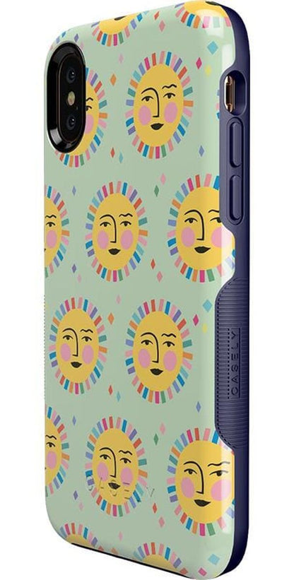 Sunny Days | Sun Patterned Case iPhone Case CASELY
