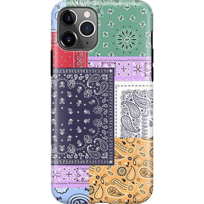 Swatch It Up | Patchwork Bandana Case iPhone Case get.casely Classic iPhone 11 Pro Max