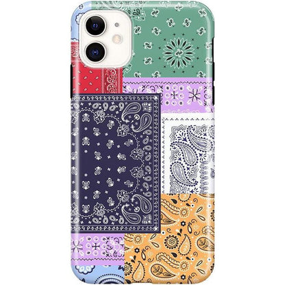Swatch It Up | Patchwork Bandana Case iPhone Case get.casely Classic iPhone 11