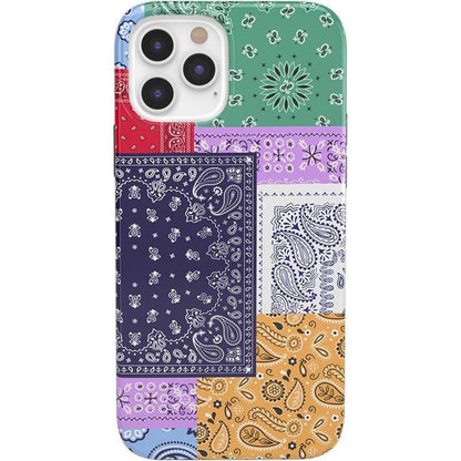 Swatch It Up | Patchwork Bandana Case iPhone Case get.casely Classic iPhone 12 Pro Max