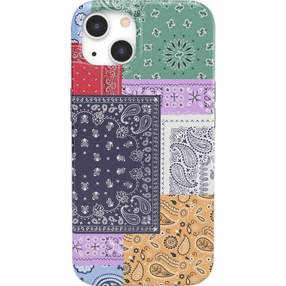 Swatch It Up | Patchwork Bandana Case iPhone Case get.casely Classic iPhone 13 Mini