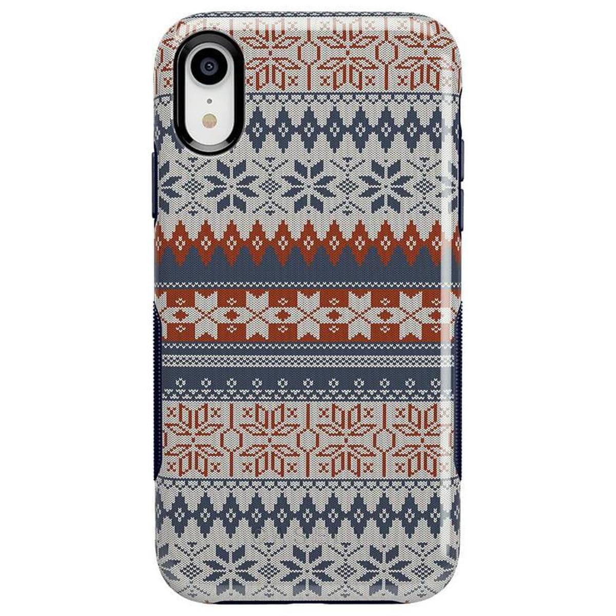 Sweater Weather | Holiday Knit Case iPhone Case get.casely Bold iPhone XR