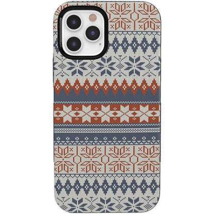 Sweater Weather | Holiday Knit Case iPhone Case get.casely Bold + MagSafe® iPhone 12 Pro Max