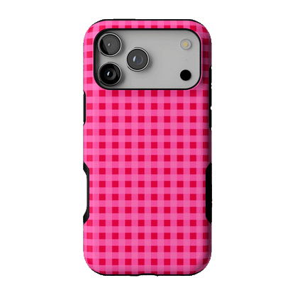 Sweet Jam | Hot Pink Gingham Case